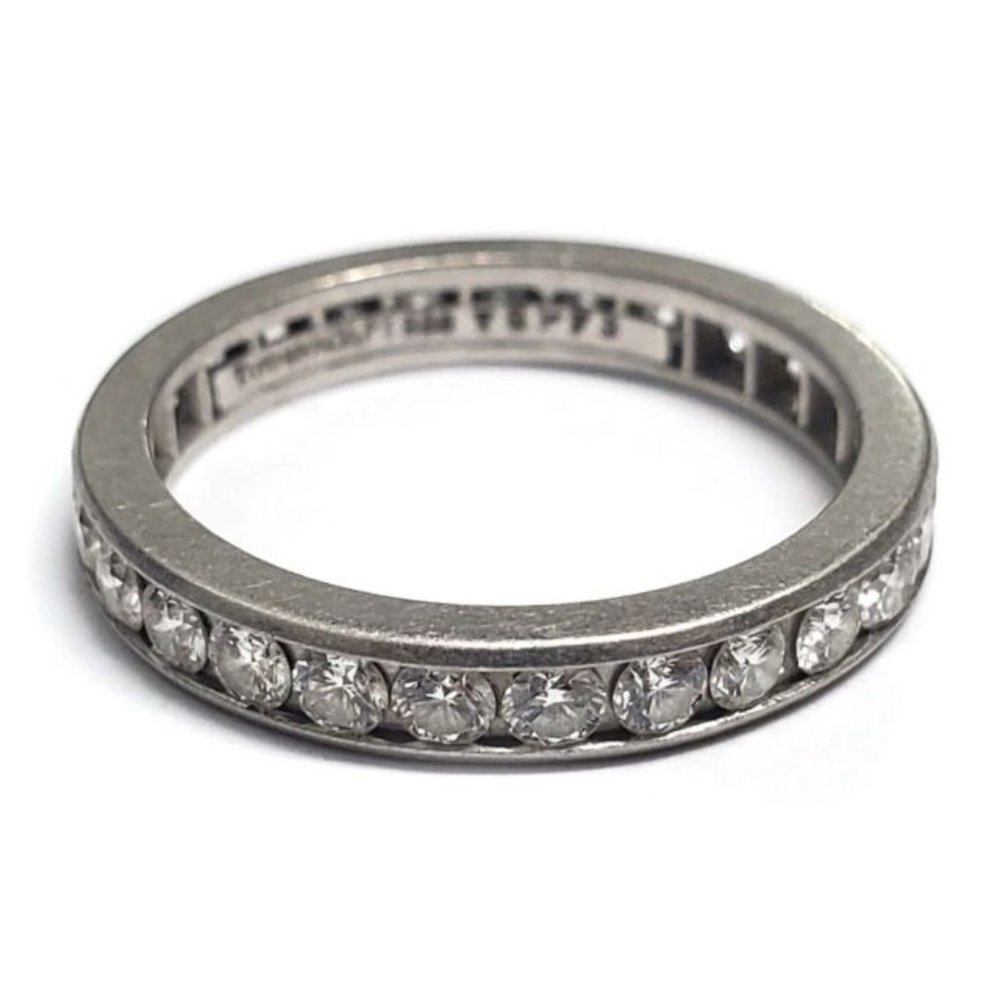 Platinum Eternity Full Circle Diamond Wedding Band